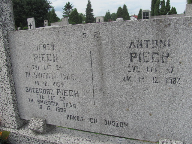 Antoni Piech 1935 Pabianice - Grobonet - Wyszukiwarka osób pochowanych