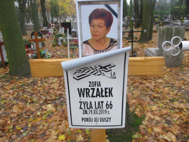 Zofia Wrzałek 1953 Pabianice - Grobonet - Wyszukiwarka osób pochowanych