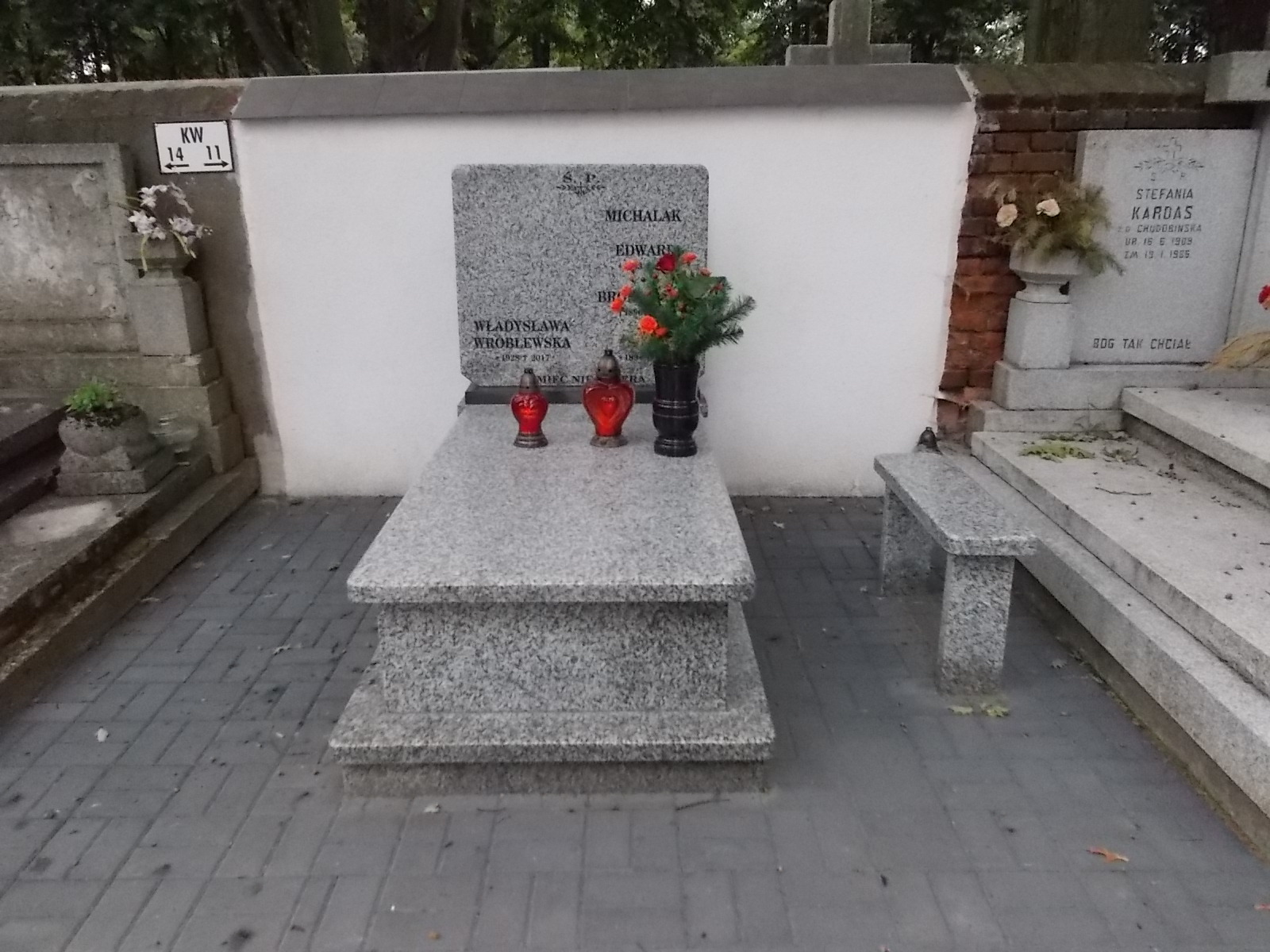 Grób Władysława Wróblewska