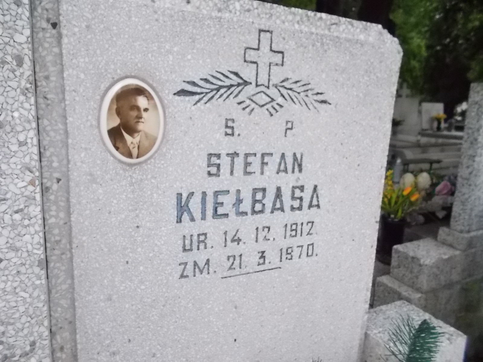 Stefan Kiełbasa 1912 Pabianice - Grobonet - Wyszukiwarka osób pochowanych