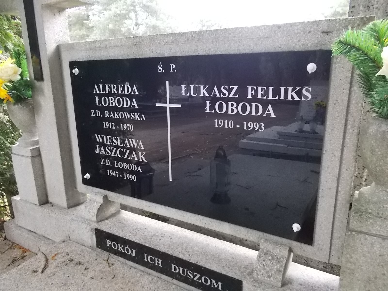 Grób Łukasz Łoboda