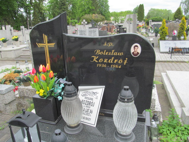 Bolesław Kozdrój 1936 Pabianice - Grobonet - Wyszukiwarka osób pochowanych