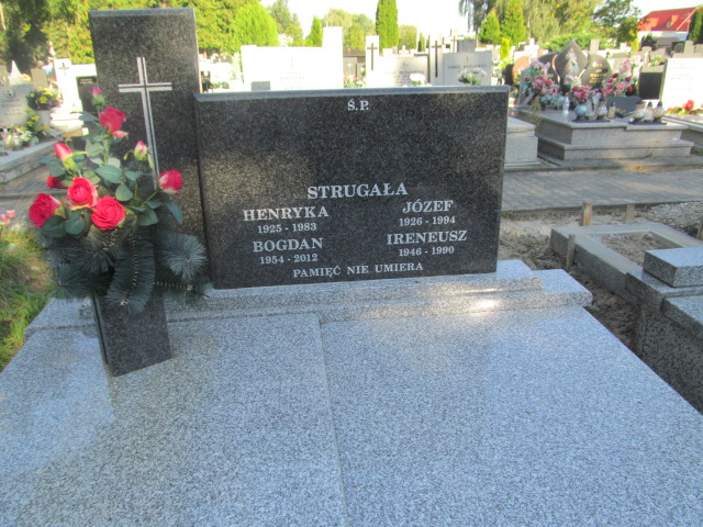 Ireneusz Strugała 1945 Pabianice - Grobonet - Wyszukiwarka osób pochowanych