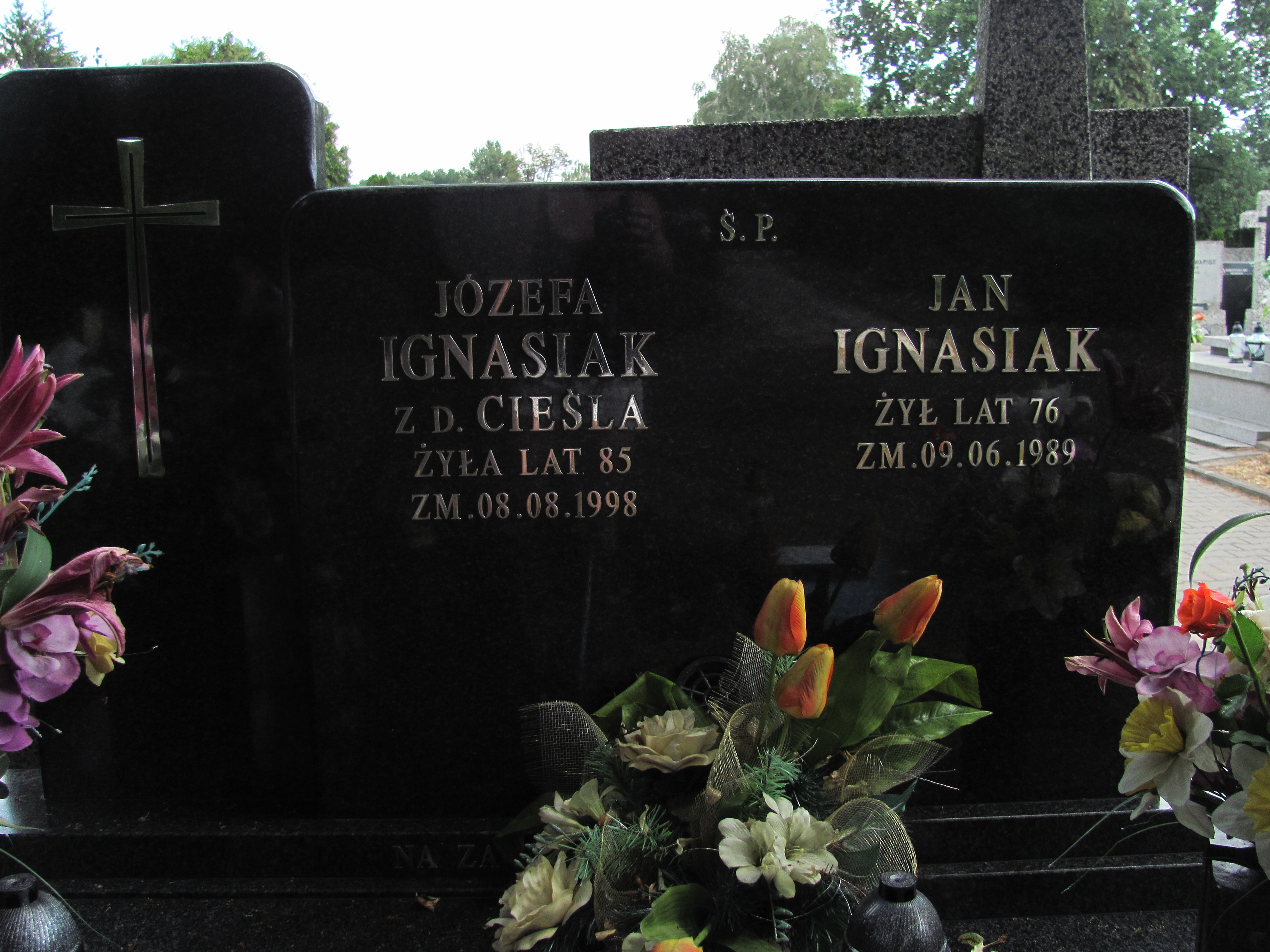 Grób Józefa Ignasiak