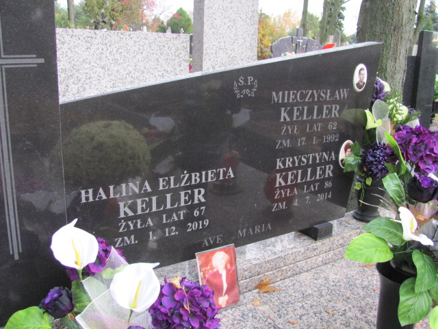 Mieczysław Keller 1930 Pabianice - Grobonet - Wyszukiwarka osób pochowanych