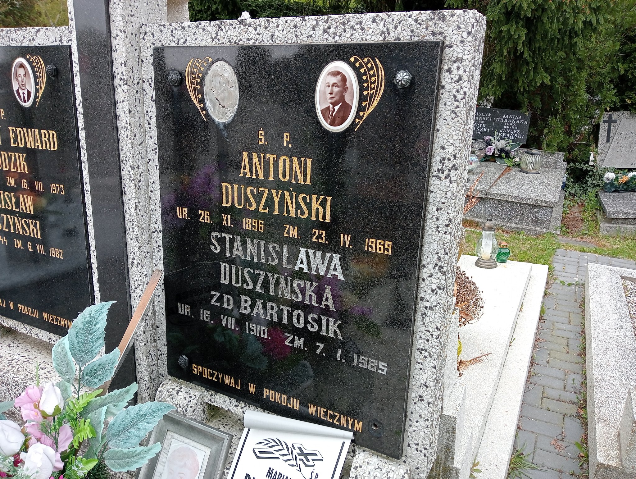 Marian Duszyński 1945 Pabianice - Grobonet - Wyszukiwarka osób pochowanych