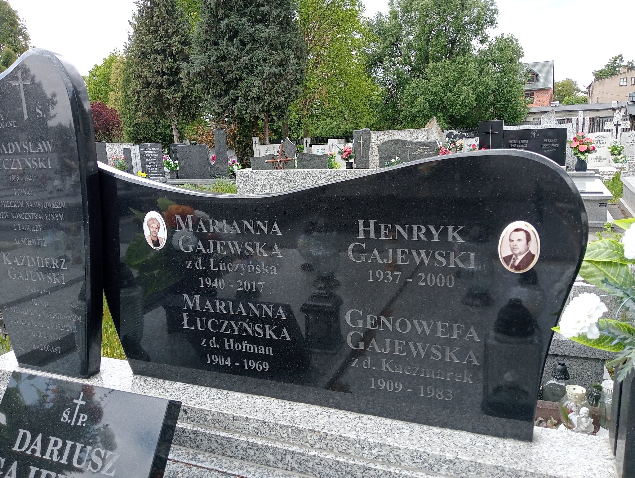 Henryk Gajewski 1937 Pabianice - Grobonet - Wyszukiwarka osób pochowanych