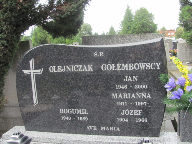 Jan Gołembowski 1946 Pabianice - Grobonet - Wyszukiwarka osób pochowanych