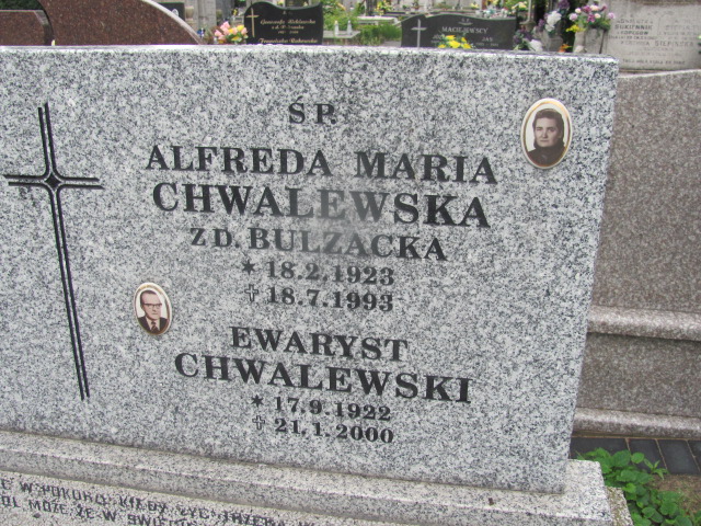 Alfreda Maria Chwalewska 1923 Pabianice - Grobonet - Wyszukiwarka osób pochowanych