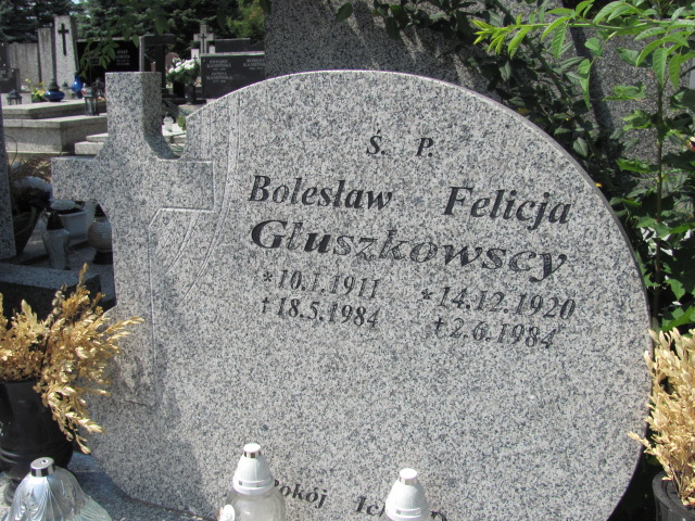 Felicja Głuszkowska 1920 Pabianice - Grobonet - Wyszukiwarka osób pochowanych
