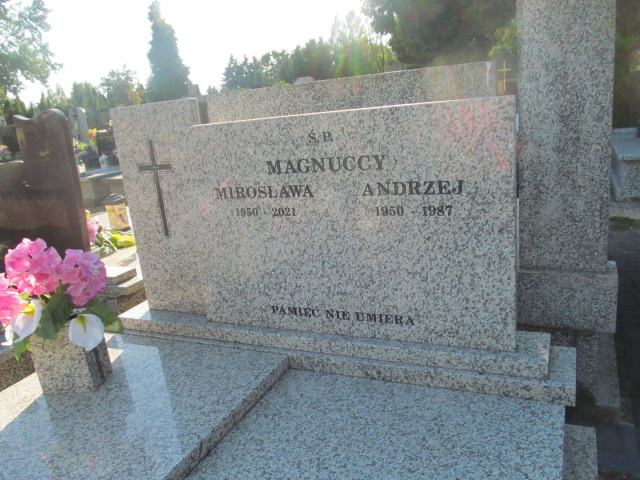 Andrzej Magnucki 1950 Pabianice - Grobonet - Wyszukiwarka osób pochowanych