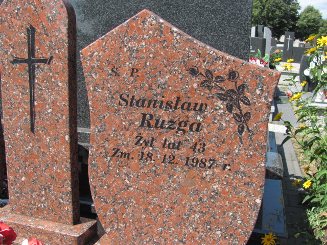 Irena Ruzga 1949 Pabianice - Grobonet - Wyszukiwarka osób pochowanych