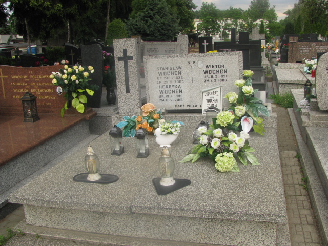 Grób Stanisław Wocheń