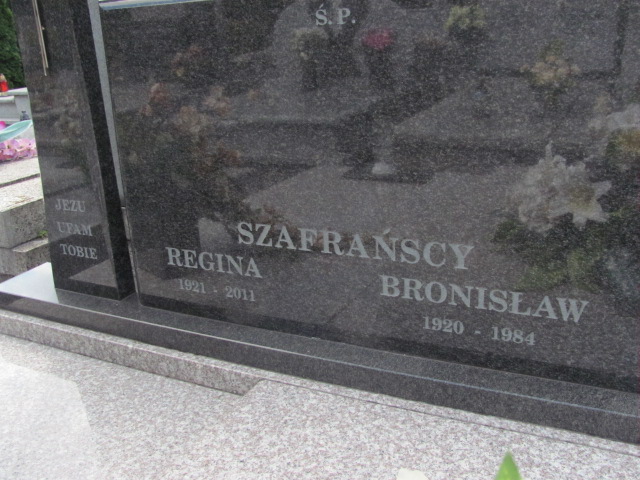 Bronisław Szafrański 1920 Pabianice - Grobonet - Wyszukiwarka osób pochowanych