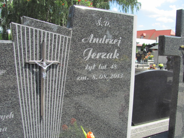 Grób Andrzej Jerzak