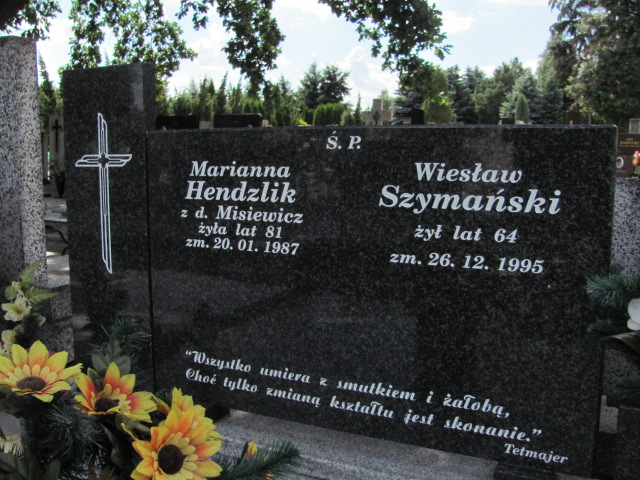 Wiesław Szymański 1931 Pabianice - Grobonet - Wyszukiwarka osób pochowanych