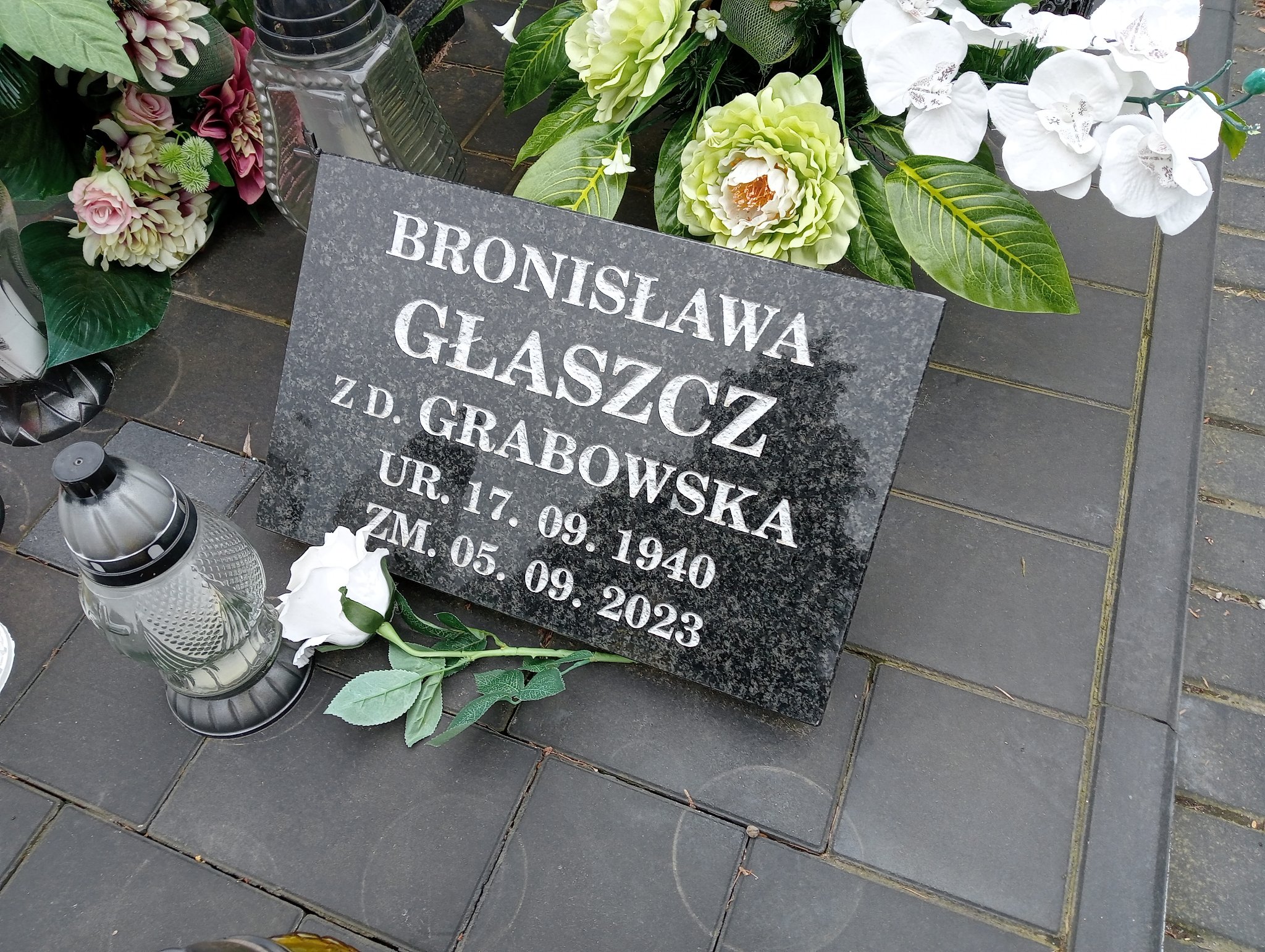 Bronisława Głaszcz 1940 Pabianice - Grobonet - Wyszukiwarka osób pochowanych