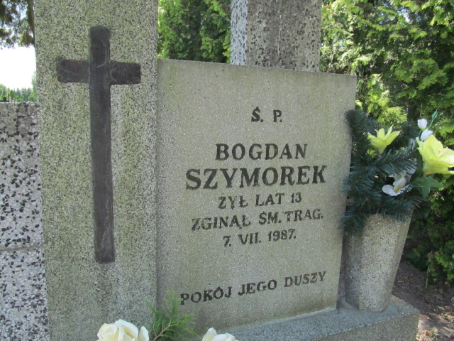 Bogdan Szymorek 1974 Pabianice - Grobonet - Wyszukiwarka osób pochowanych