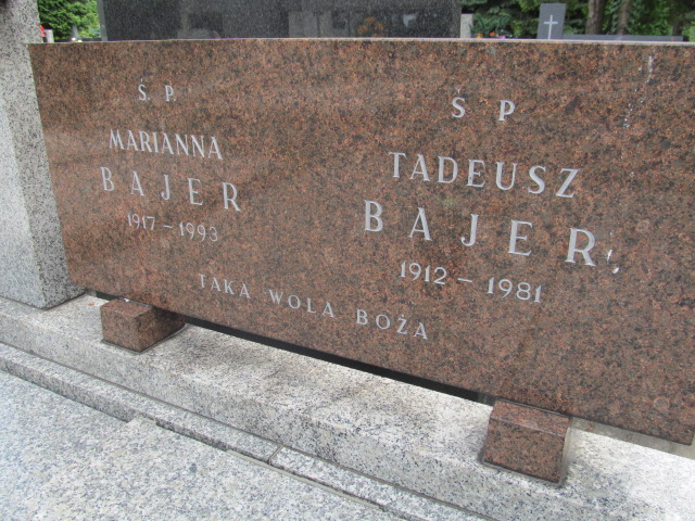Grób Marianna Bajer
