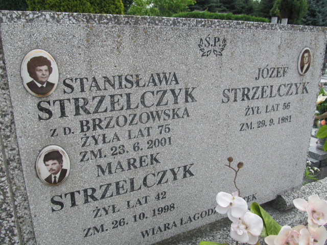 Józef Strzelczyk 1925 Pabianice - Grobonet - Wyszukiwarka osób pochowanych