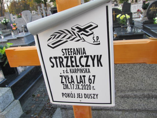 Stefania Strzelczyk 1953 Pabianice - Grobonet - Wyszukiwarka osób pochowanych