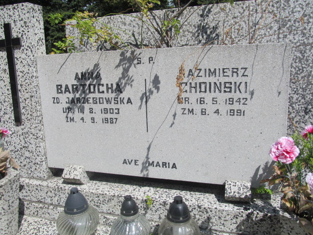 Kazimierz Choiński 1942 Pabianice - Grobonet - Wyszukiwarka osób pochowanych