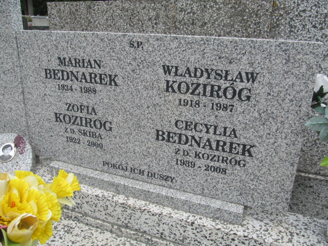 Zofia Koziróg 1922 Pabianice - Grobonet - Wyszukiwarka osób pochowanych