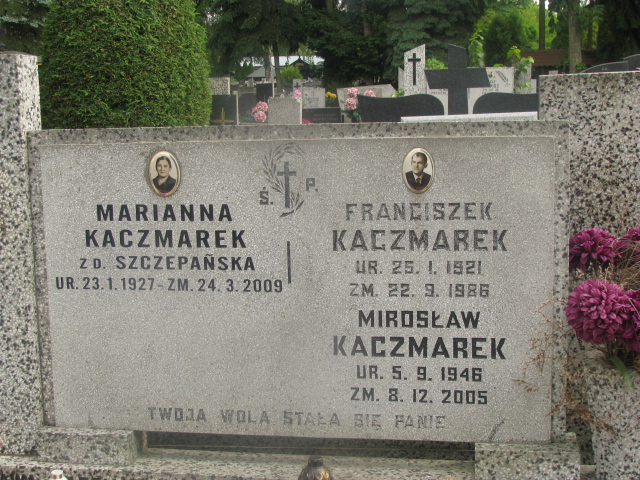 Grób Marianna Kaczmarek