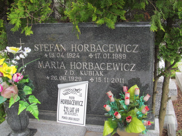 Piotr Horbacewicz 1953 Pabianice - Grobonet - Wyszukiwarka osób pochowanych