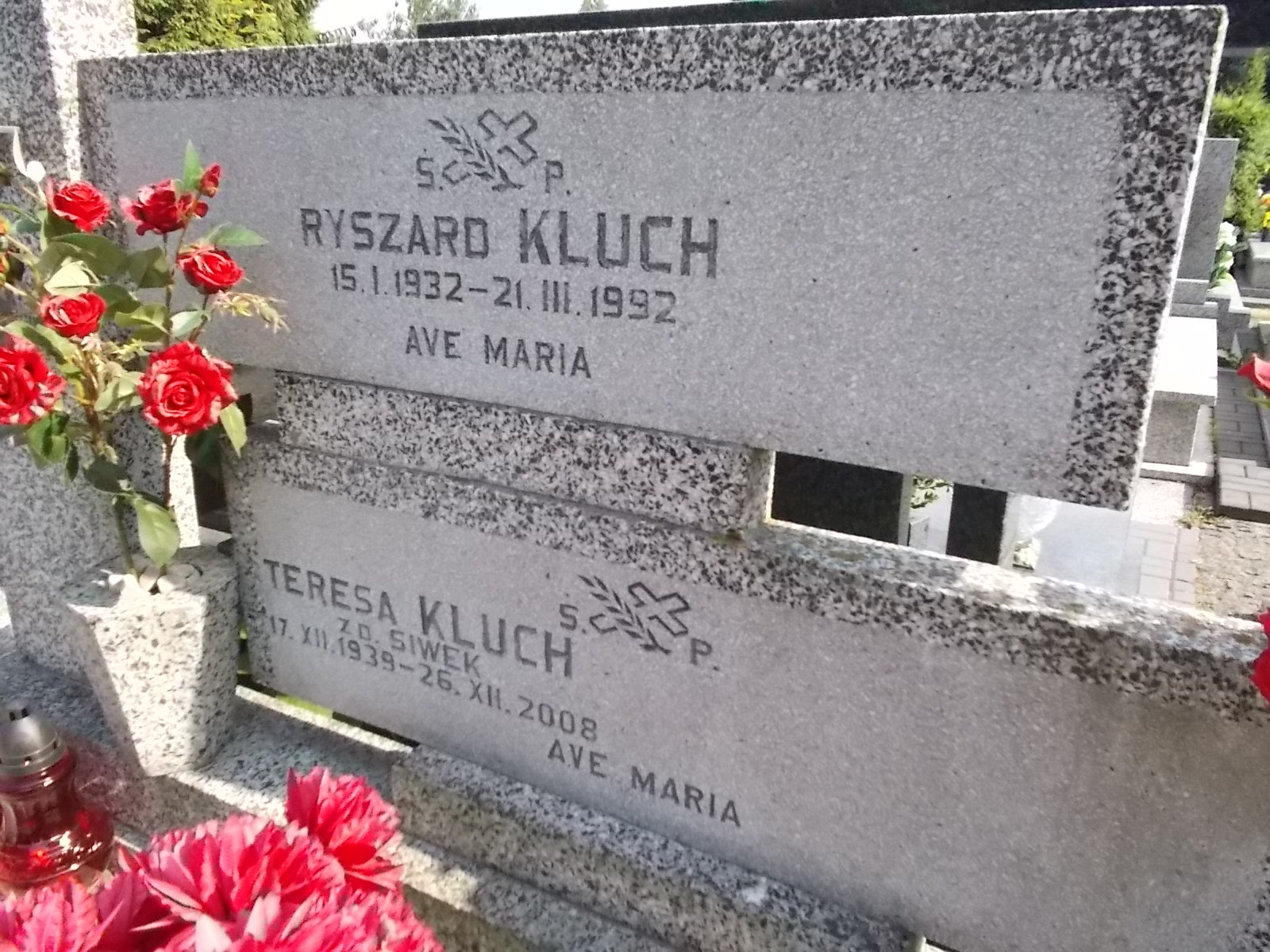 Teresa Kluch 1939 Pabianice - Grobonet - Wyszukiwarka osób pochowanych