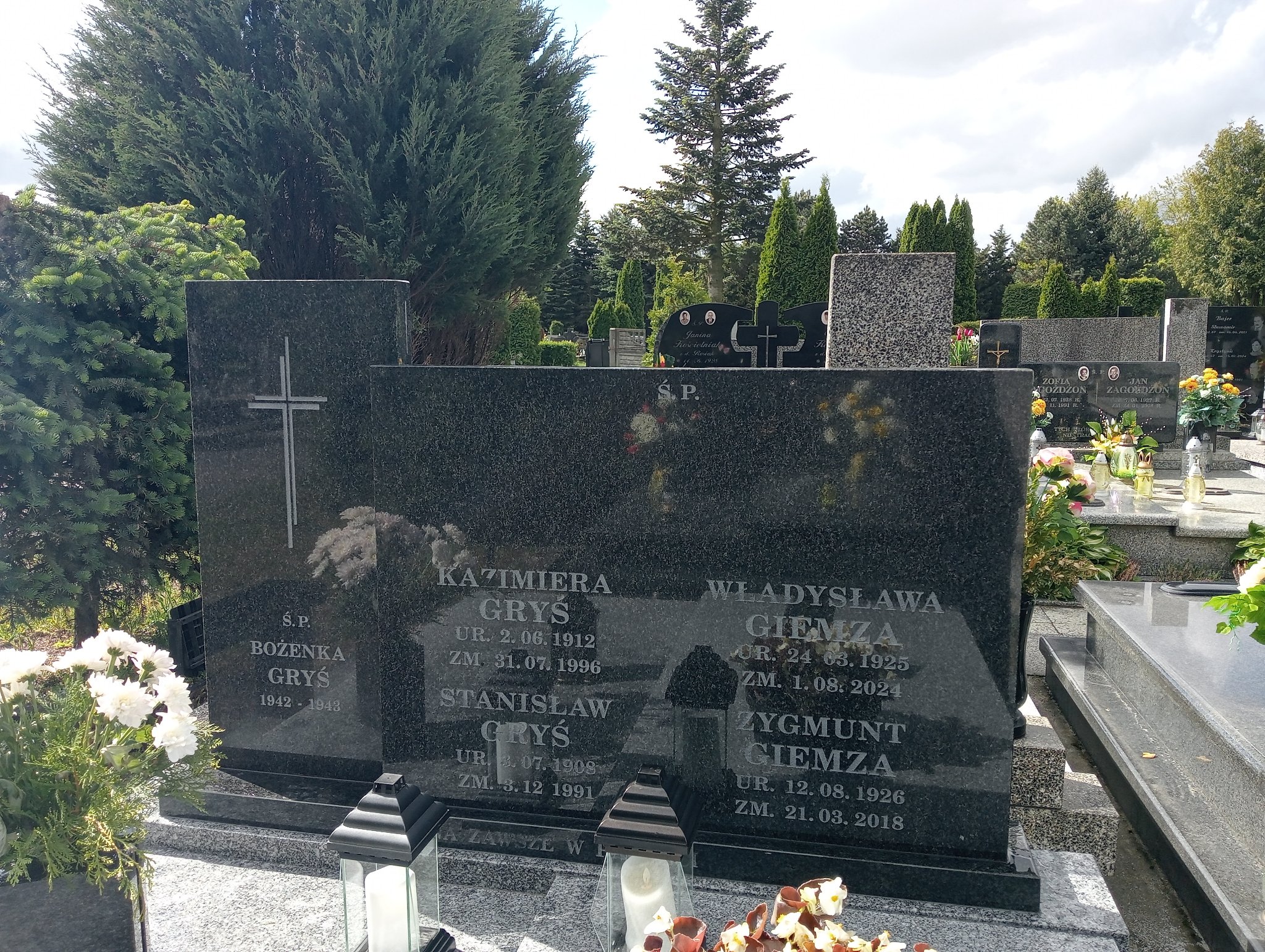 Grób Władysława Giemza
