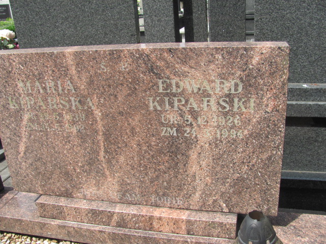 Grób Edward Kiparski