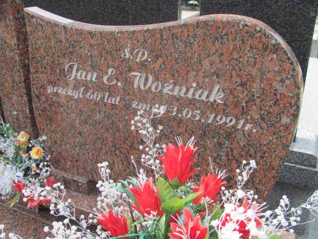 Jan Woźniak 1931 Pabianice - Grobonet - Wyszukiwarka osób pochowanych