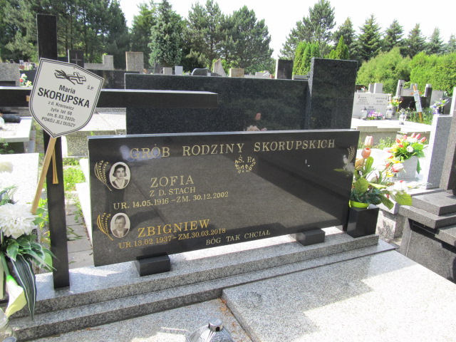 Zbigniew Skorupski 1937 Pabianice - Grobonet - Wyszukiwarka osób pochowanych