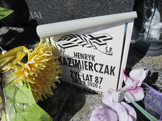 Henryk Kazimierczak 1932 Pabianice - Grobonet - Wyszukiwarka osób pochowanych