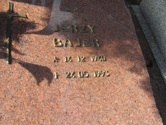Jerzy Bajer 1940 Pabianice - Grobonet - Wyszukiwarka osób pochowanych