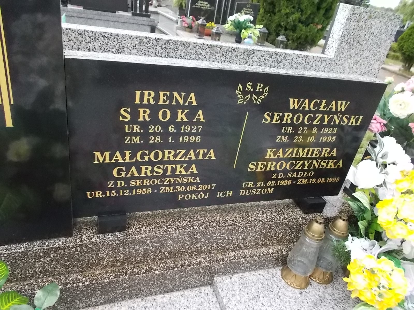 Małgorzata Garstka 1958 Pabianice - Grobonet - Wyszukiwarka osób pochowanych