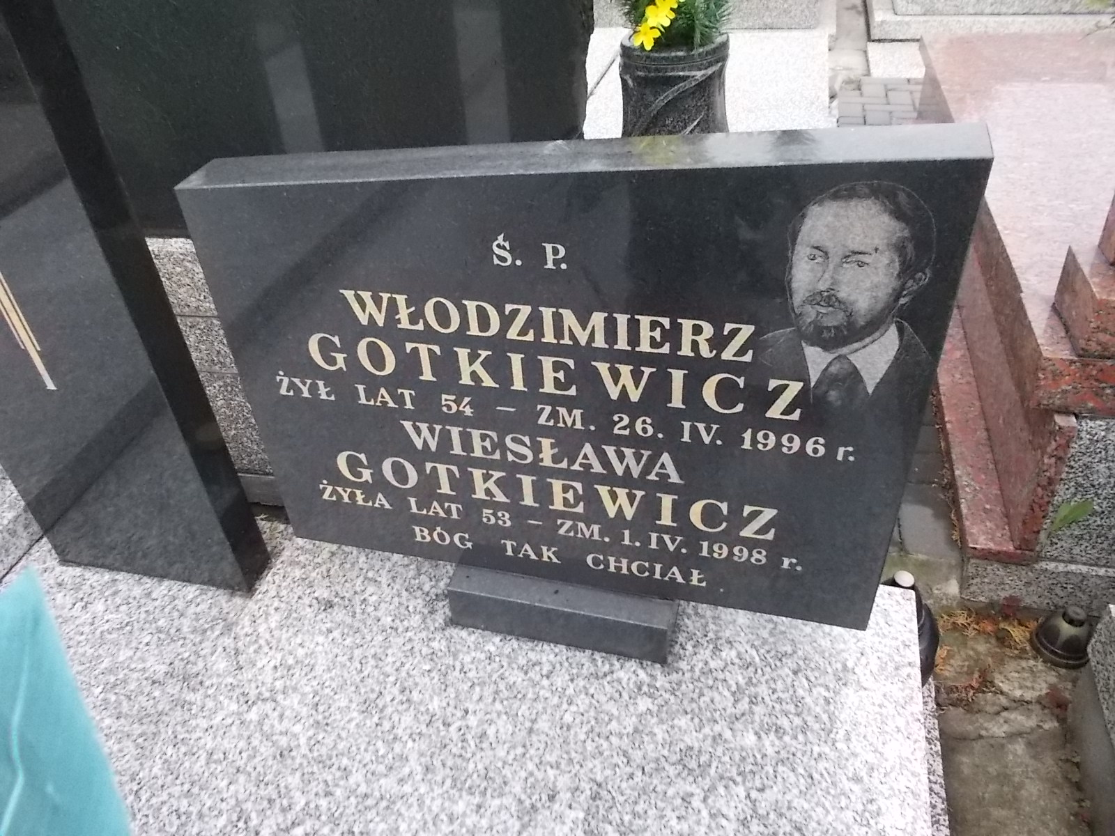 Wiesława Gotkiewicz 1945 Pabianice - Grobonet - Wyszukiwarka osób pochowanych