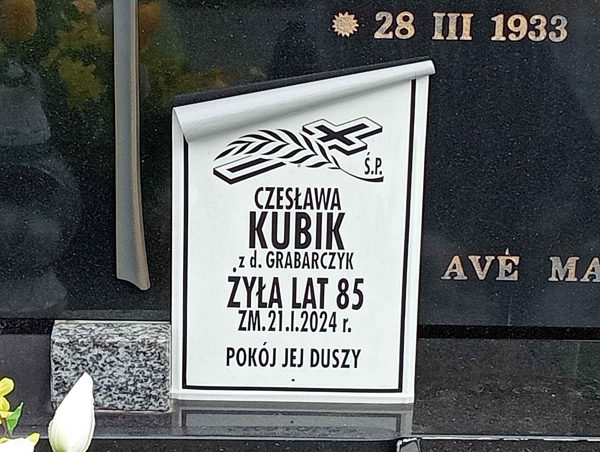 Marian Kubik 1933 Pabianice - Grobonet - Wyszukiwarka osób pochowanych