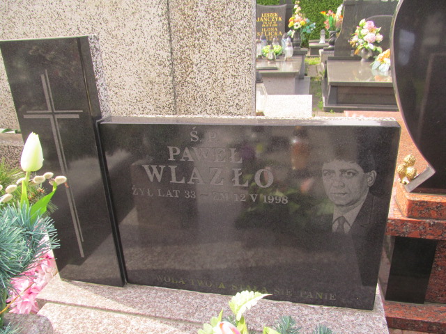Paweł Wlazło 1965 Pabianice - Grobonet - Wyszukiwarka osób pochowanych
