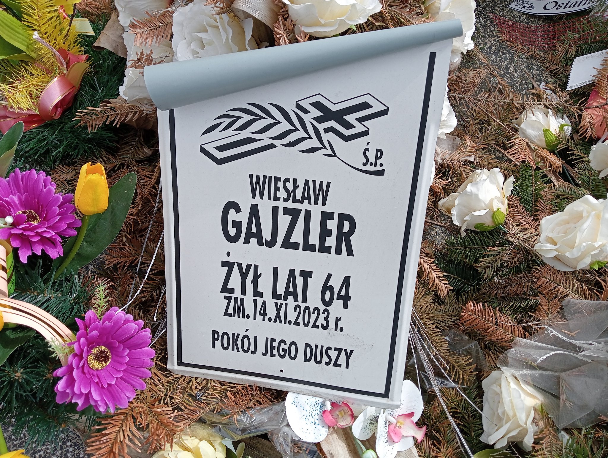 Wiesław Gajzler 1958 Pabianice - Grobonet - Wyszukiwarka osób pochowanych