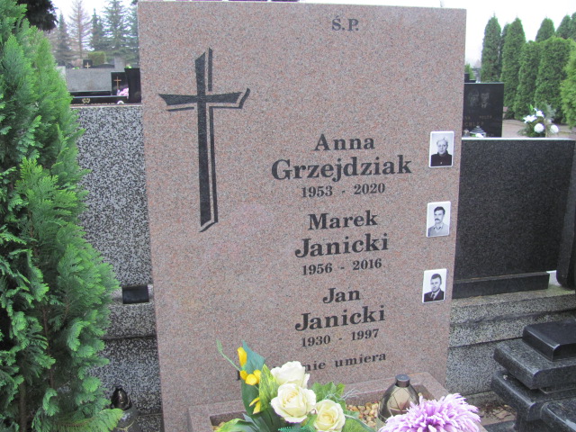 Janina Janicka 1932 Pabianice - Grobonet - Wyszukiwarka osób pochowanych