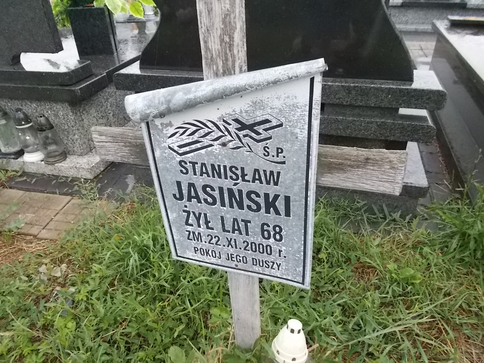 Stanisław Jasiński 1932 Pabianice - Grobonet - Wyszukiwarka osób pochowanych