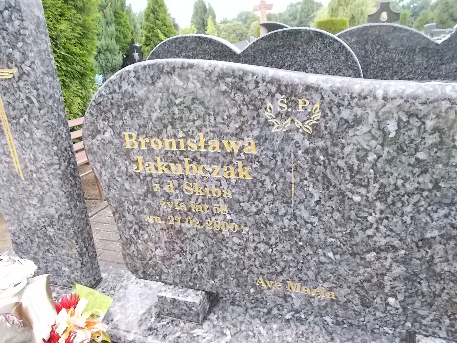 Bronisława Jakubczak 1942 Pabianice - Grobonet - Wyszukiwarka osób pochowanych