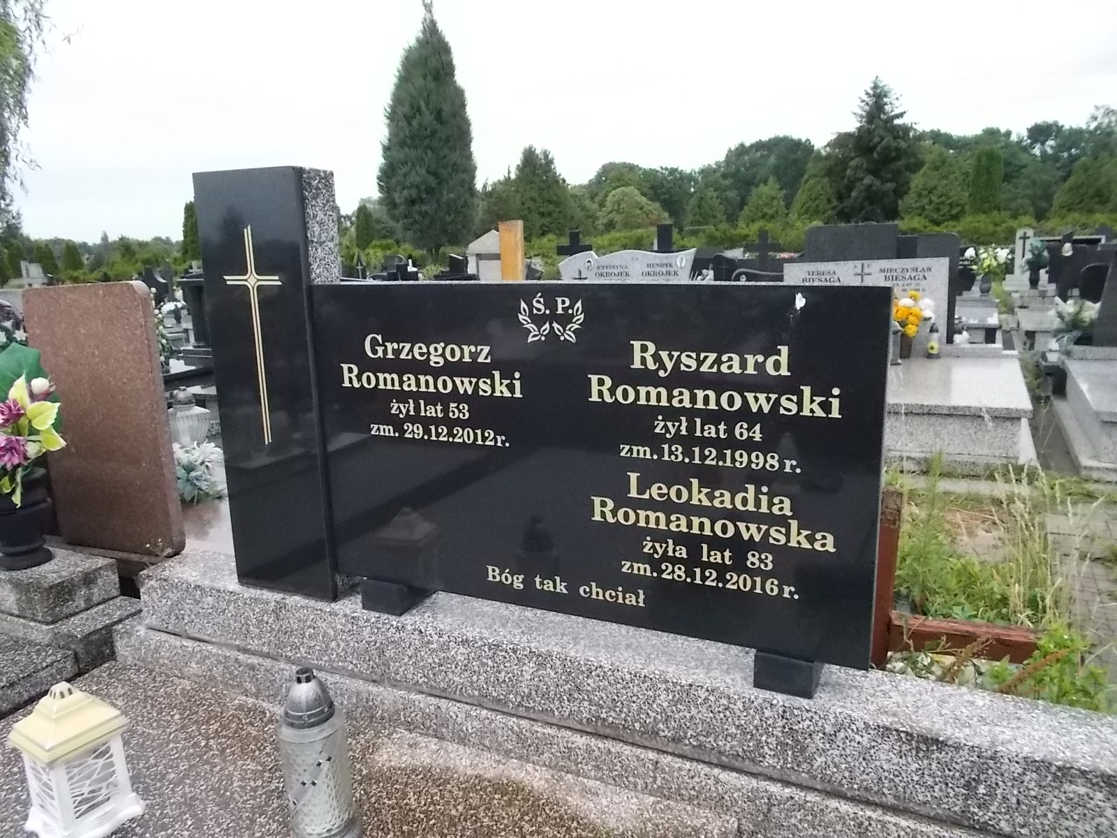 Grzegorz Romanowski 1959 Pabianice - Grobonet - Wyszukiwarka osób pochowanych