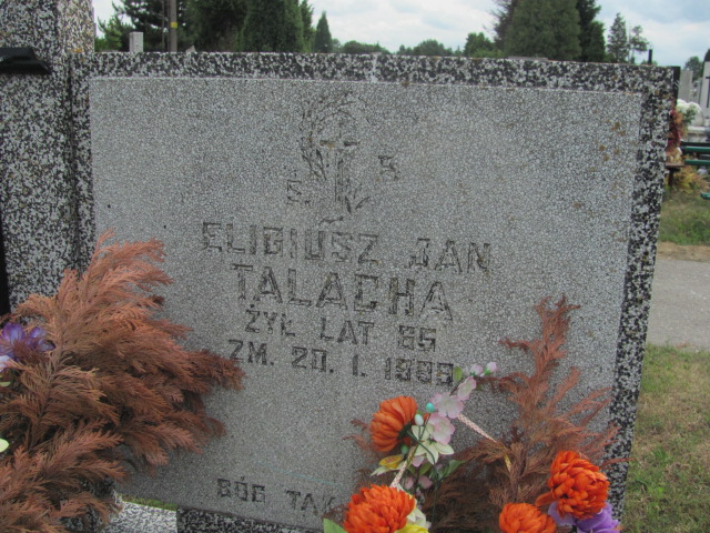 Eligiusz Jan Talacha 1933 Pabianice - Grobonet - Wyszukiwarka osób pochowanych