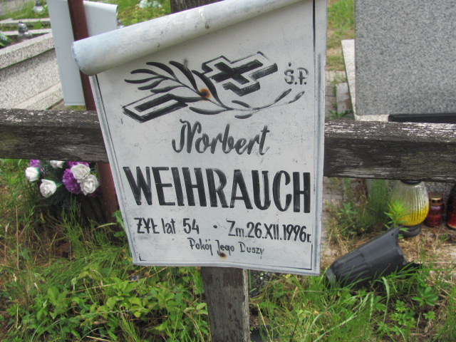 Norbert Weihrauch 1942 Pabianice - Grobonet - Wyszukiwarka osób pochowanych