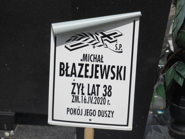Maciej Błażejewski 1948 Pabianice - Grobonet - Wyszukiwarka osób pochowanych
