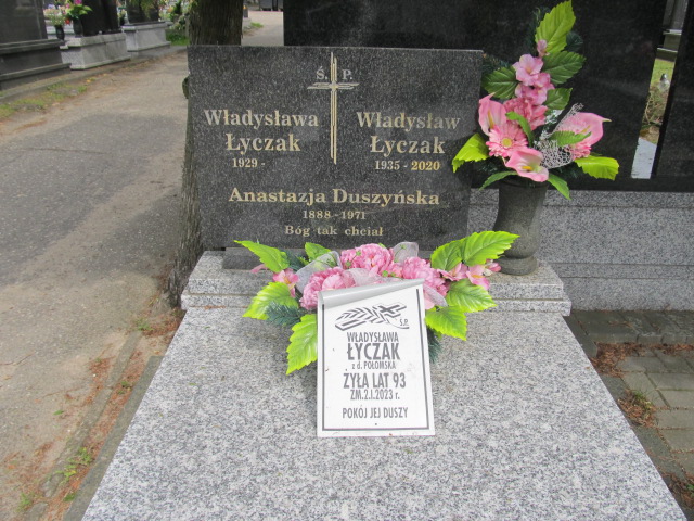 Anastazja Duszyńska 1888 Pabianice - Grobonet - Wyszukiwarka osób pochowanych