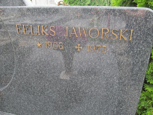 Feliks Jaworski 1906 Pabianice - Grobonet - Wyszukiwarka osób pochowanych